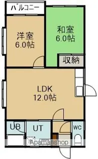 Twin PalaceA(ツインパレスエー)【2階】の間取り